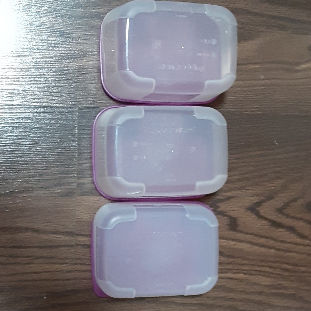 3pc Tupperware Set - Picture 2 of 3